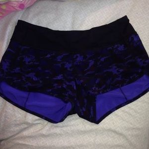 SOLD lululemon speed shorts